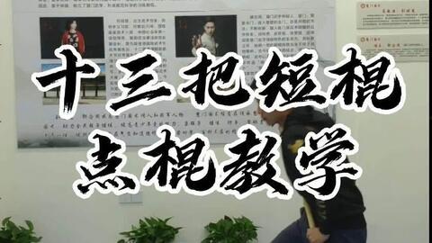 十三把短棍教学视频,跟随教学视频解锁实战技巧